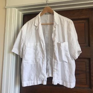 Everlane Boxy Linen Shirt - L